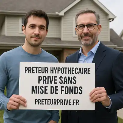 Maison à vendre avec une pancarte devant le jardin