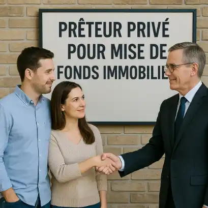 Famille discutant d'un projet d'achat immobilier autour d'une table