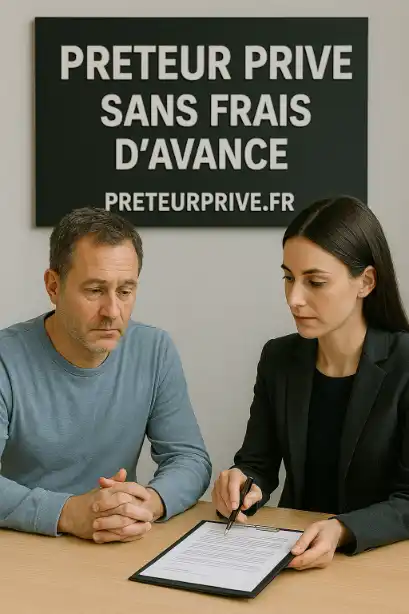 Main refusant de remettre de l'argent avant un prêt
