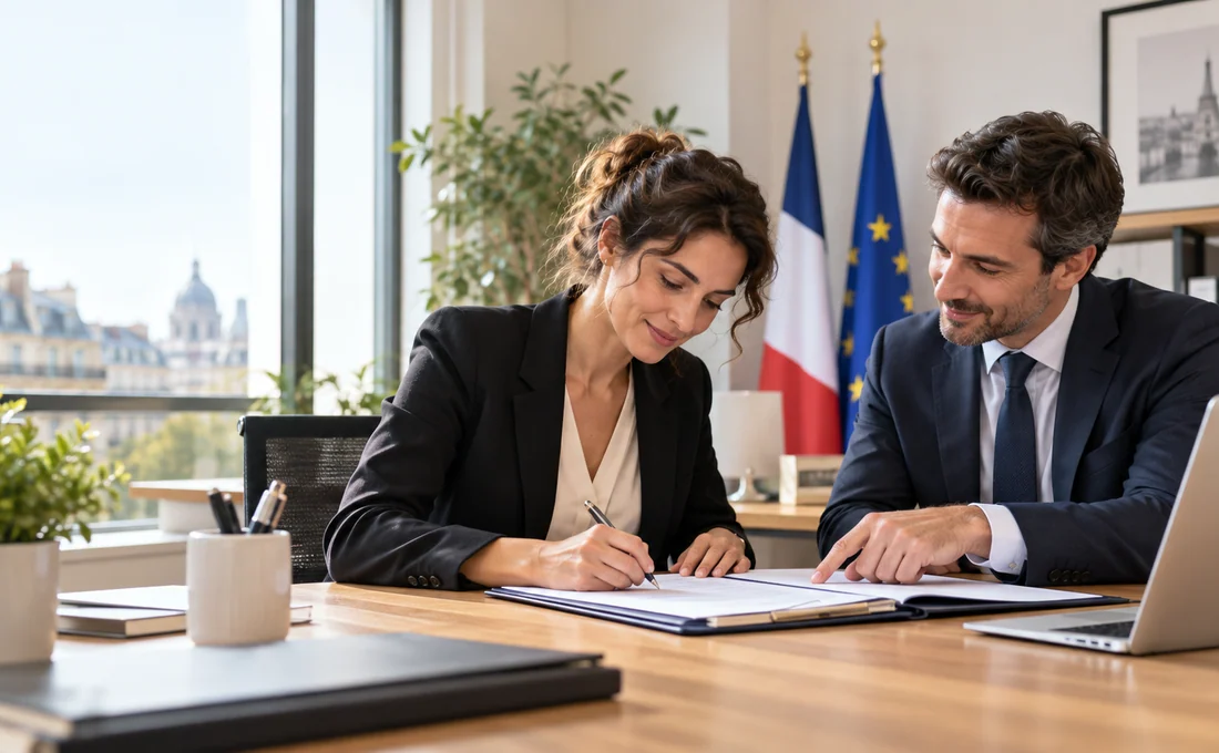 Loupe posée sur un contrat de crédit à vérifier