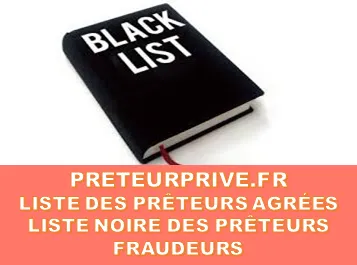 LISTE DES PRÊTEURS PRIVÉS PARTICULIERS AGRÉES 2025